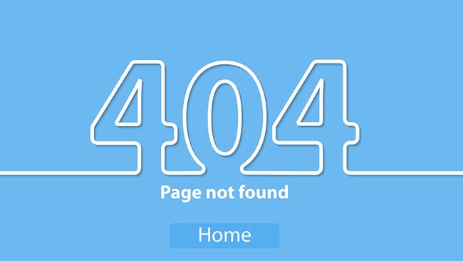 Nguyên nhân lỗi http error 404